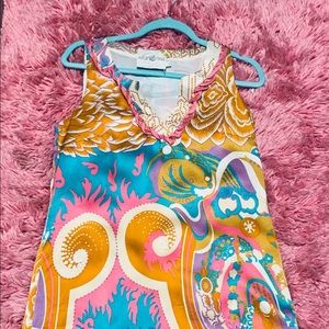 Alice & Trixie silk sleeveless shift dress